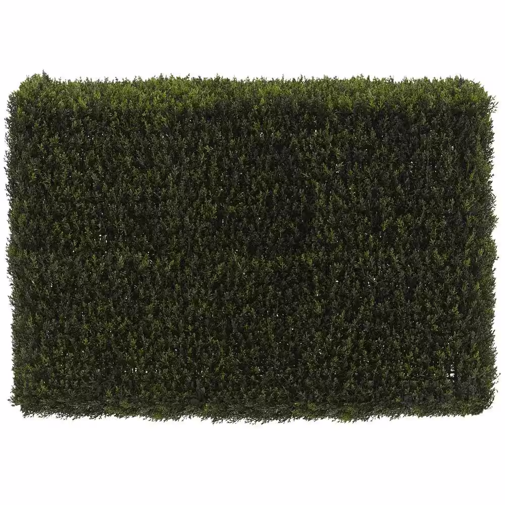 Nearly Natural Indoor/Outdoor Artificial Decorative Cedar Hedge