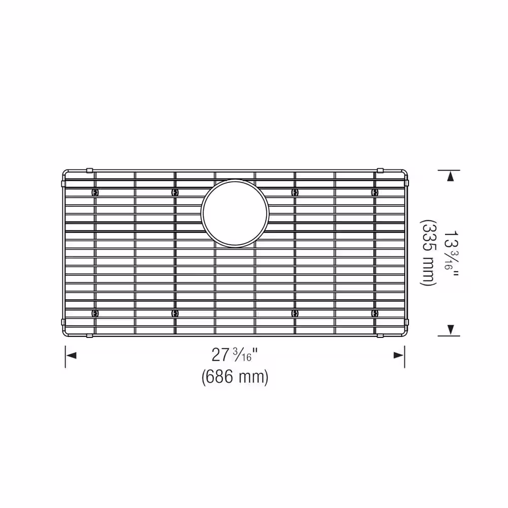 Blanco IKON Stainless Steel Kitchen Sink Grid