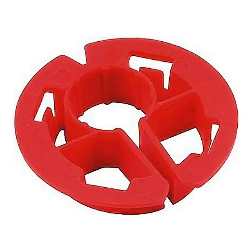 The Plumber's Choice 1 in. Metal Stud Insulator for Piping, Wiring, Cable, Running Through Beam; PEX Copper Cushion; Polyethylene (10-Pack)