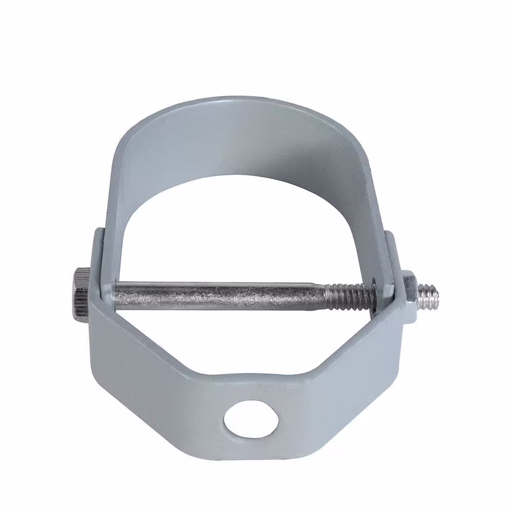 The Plumber's Choice 6 in. Clevis Hanger for Vertical Pipe Suppport in Standard Epoxy Coated Steel