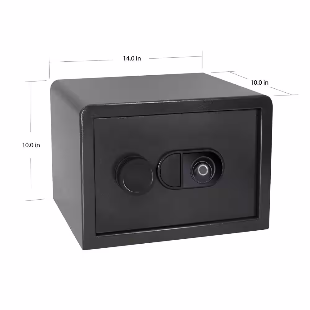 SANCTUARY 0.2 cu. ft. Home and Office Safe with Biometric Lock