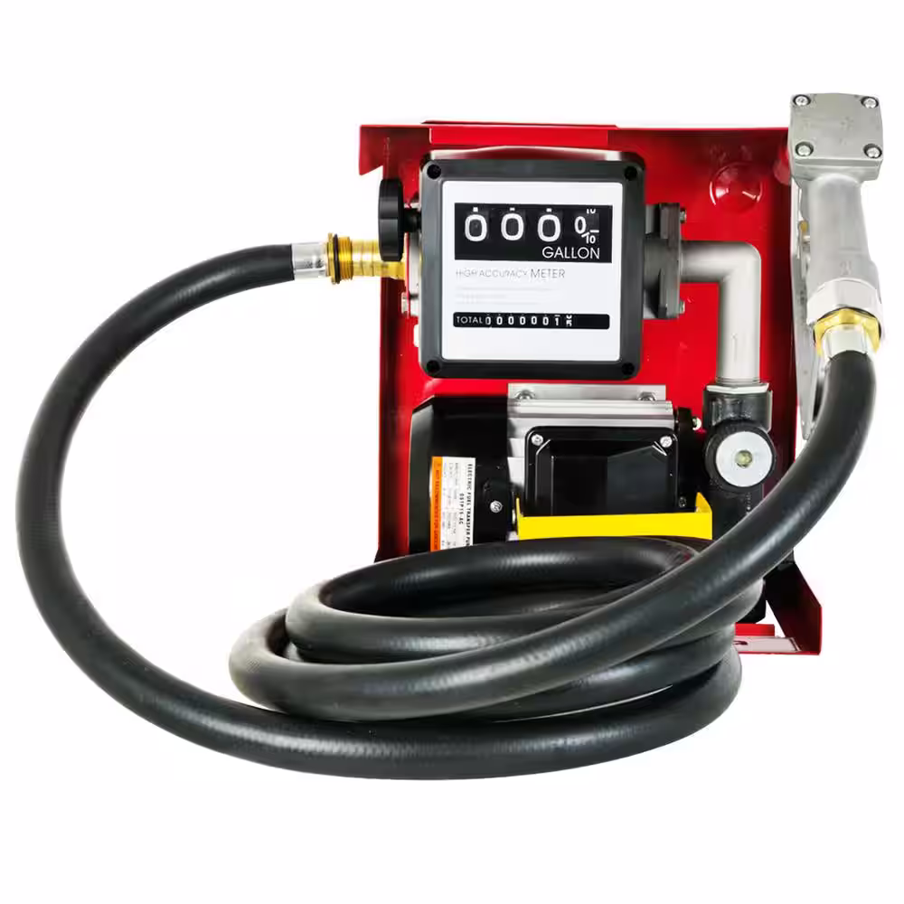 Durostar 110-Volt 0.73 HP Bronze Rotor Cast Iron Fuel Transfer Pump 16 GPM