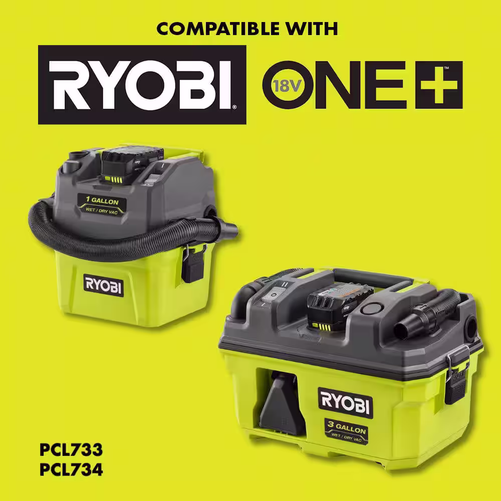 RYOBI HEPA Filter for Small Wet Dry Vacuums with Foam Filter (2-Pack)