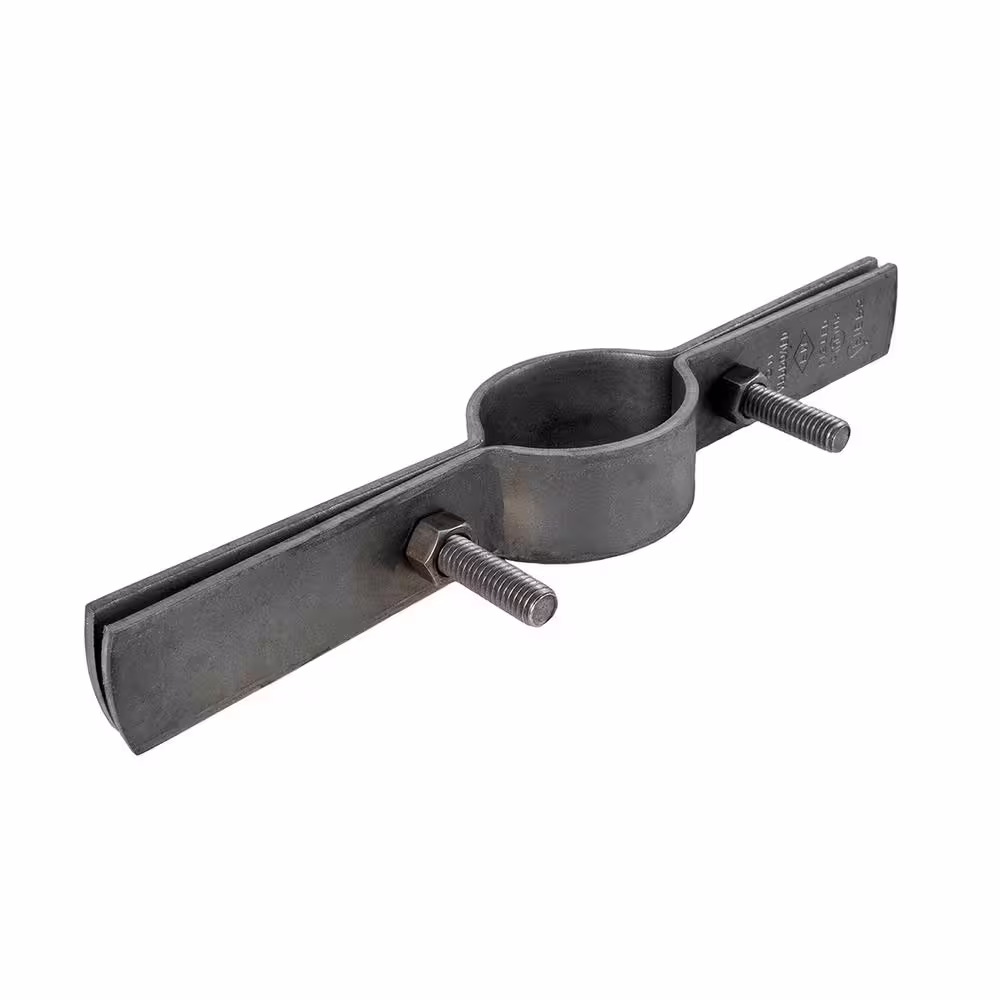 The Plumber's Choice 1 in. Riser Clamp in Uncoated Steel