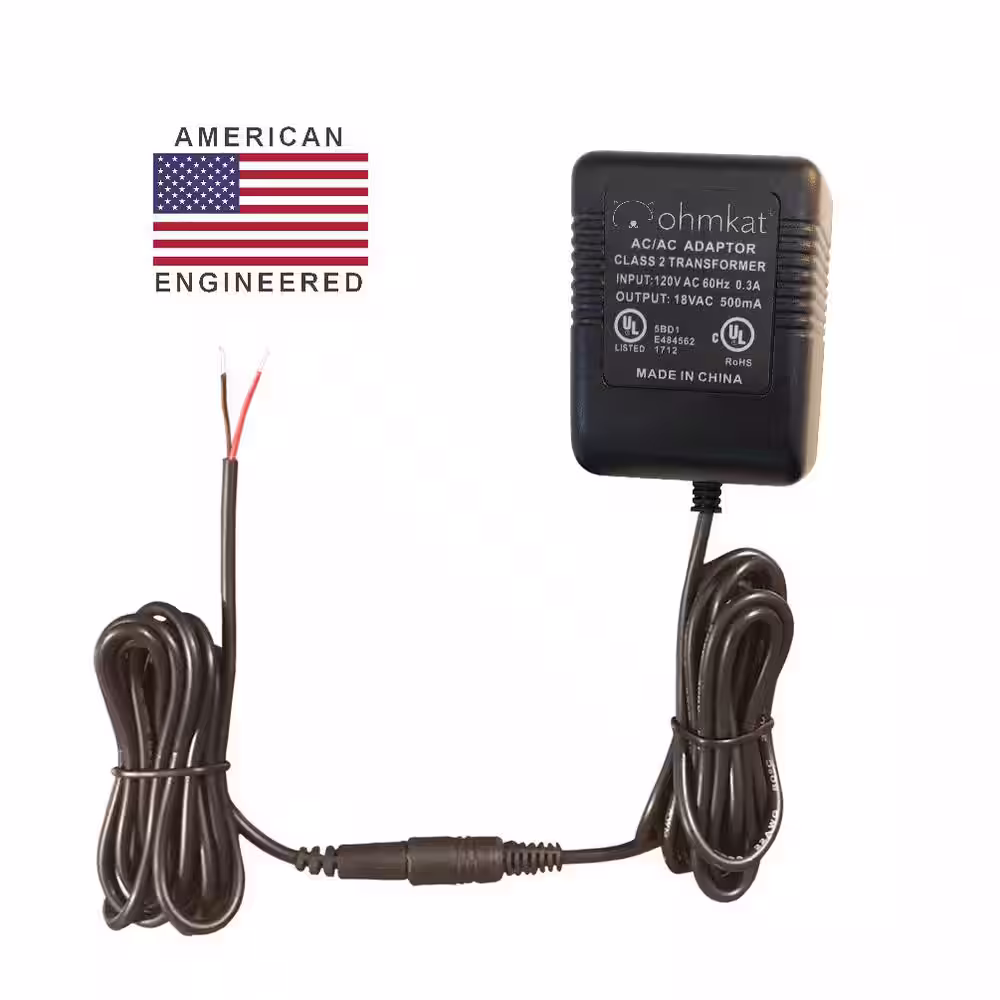 None Video Doorbell Power Supply - Compatible with Energizer Smart Video Doorbell