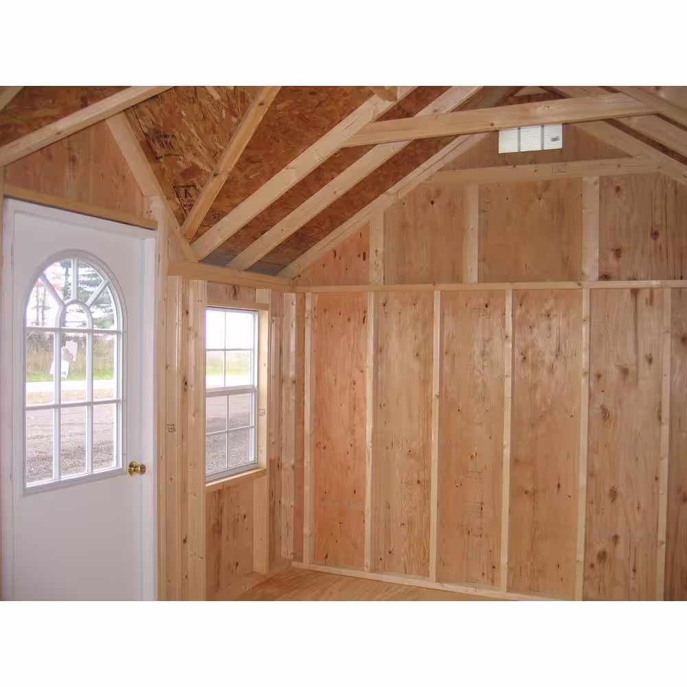 LITTLE COTTAGE CO. Classic Cottage 10 ft. x 14 ft. Wood Storage Building DIY Kit with Floor