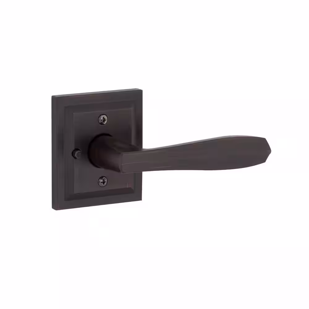 Baldwin Torrey Venetian Bronze Low Profile Rose Bed/Bath Privacy Door Handle