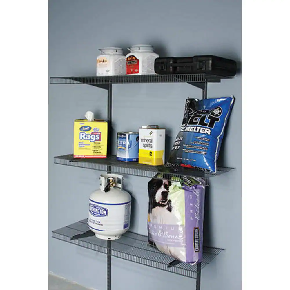 Rubbermaid Tough Stuff 16 in. Gray Bracket