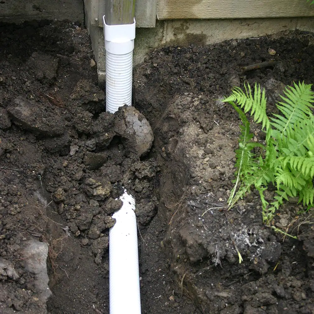 Advanced Drainage Systems 3 in. x 10 ft. Triplewall  Solid Drain Pipe