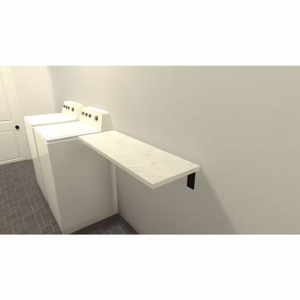 THE ORIGINAL GRANITE BRACKET 8 in. H x 6 in. V Aluminum Regular Shelf Bracket