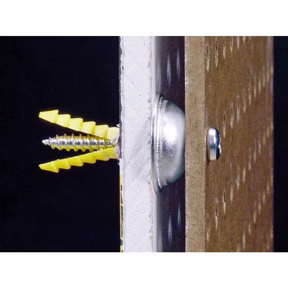 Triton Products Steel/Plastic Pegboard Mounting and Spacer Kit for DuraBoard or 1/8 in. and 1/4 in. Pegboard (15-Sets)