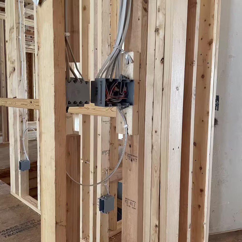 Legrand Pass & Seymour Slater New Work 1 Gang 18 Cu. In Plastic Wood & Steel Stud Bracket Box with Quick/Click