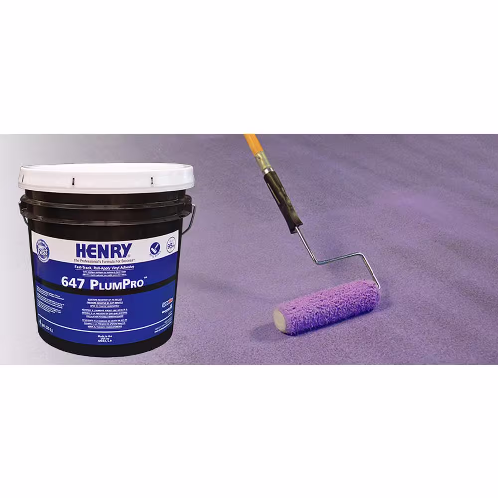 Henry 647 PlumPro 1 Gal. Luxury Vinyl Tile and Plank Flooring Adhesive