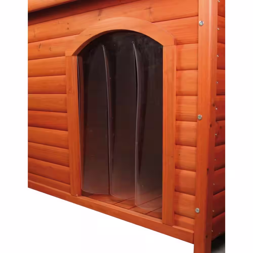 TRIXIE natura Vinyl Door Flaps for Large Cottage Dog House